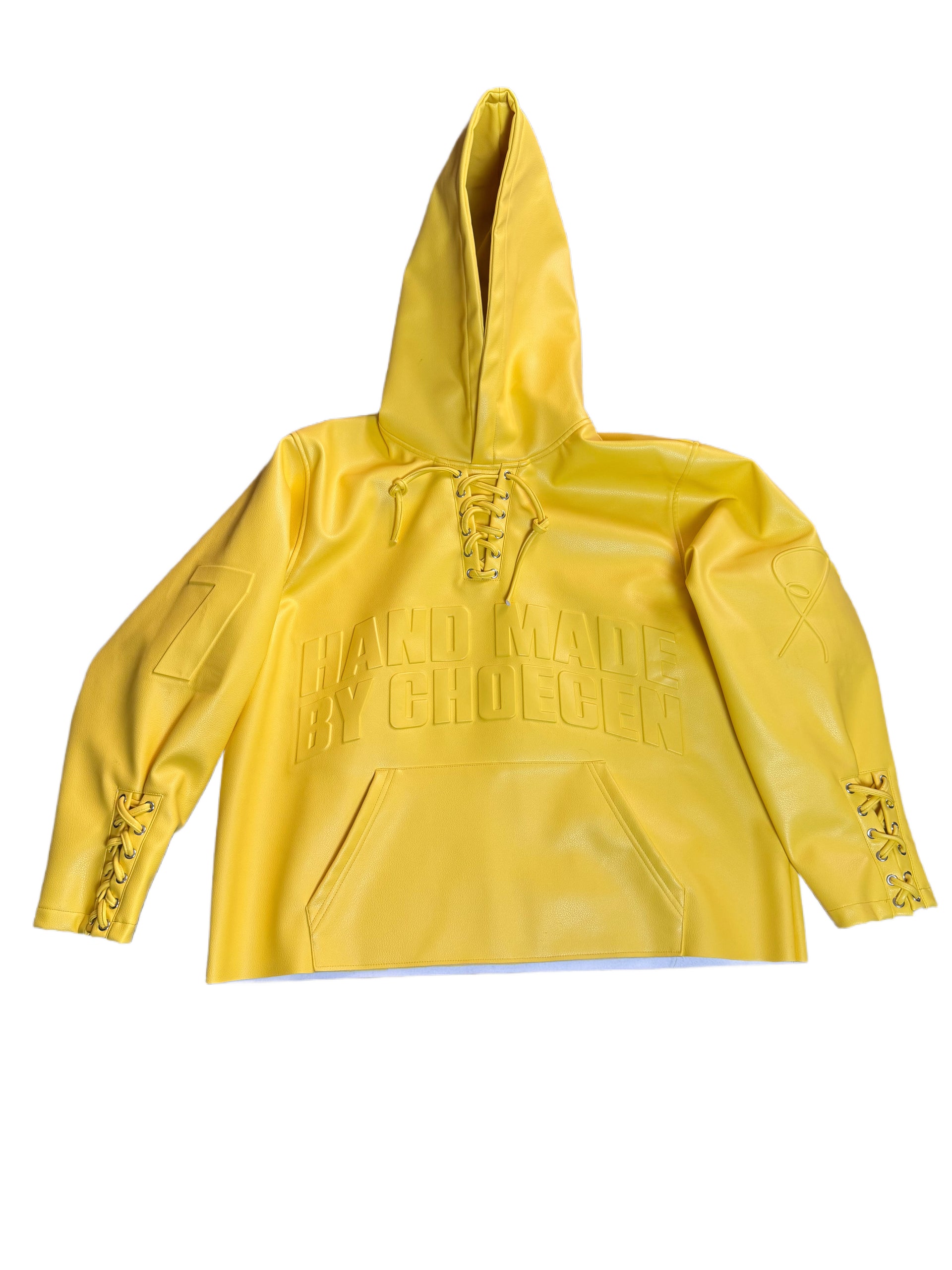 Premium Leather Cropped Hockey Jersey