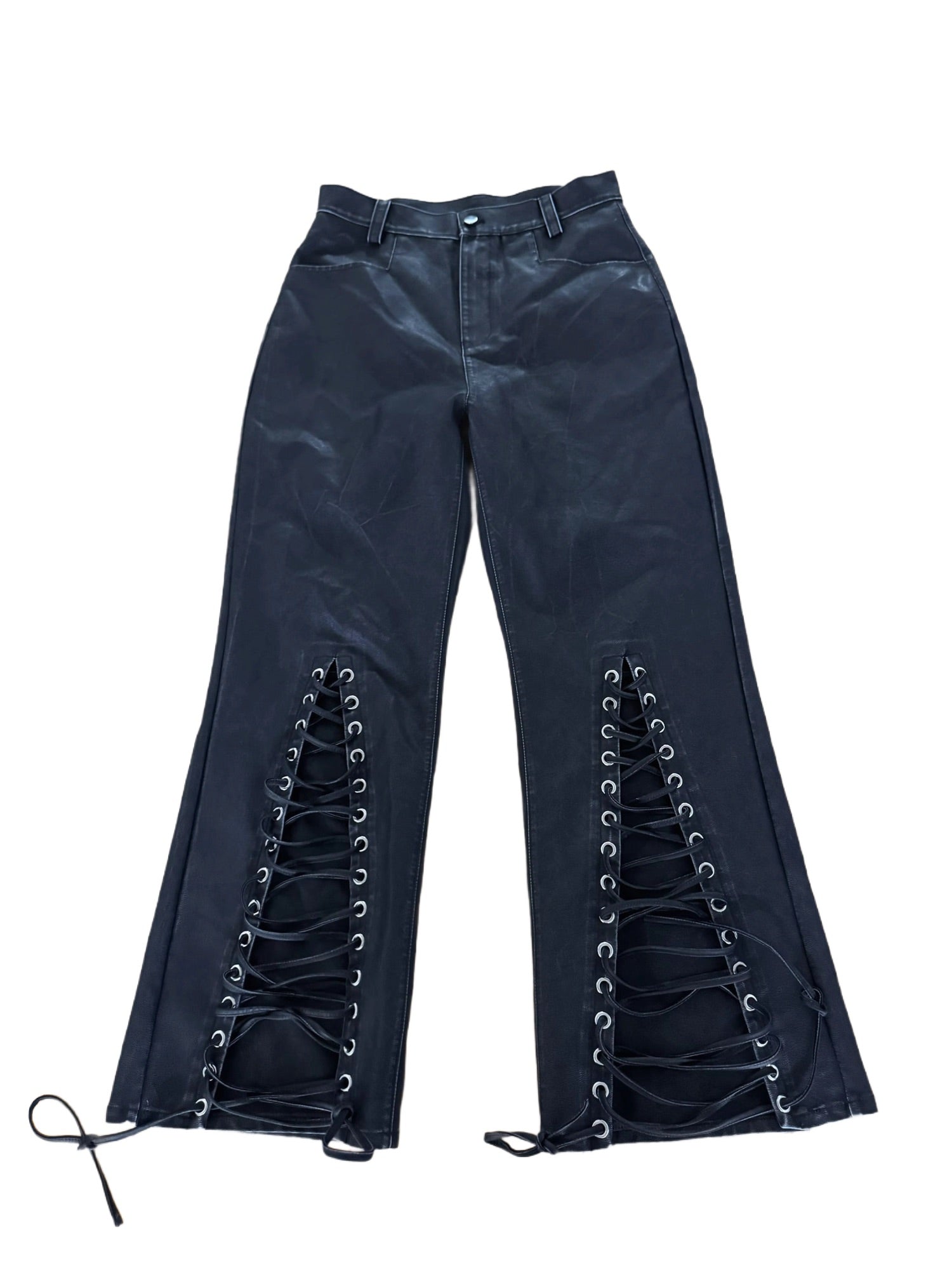 HBK Leather Flares (Washed)